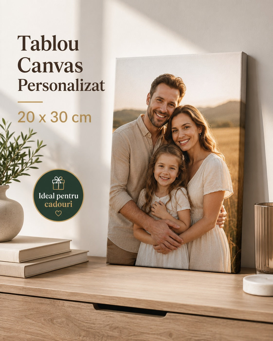 Tablou canvas personalizat 20×30 cm