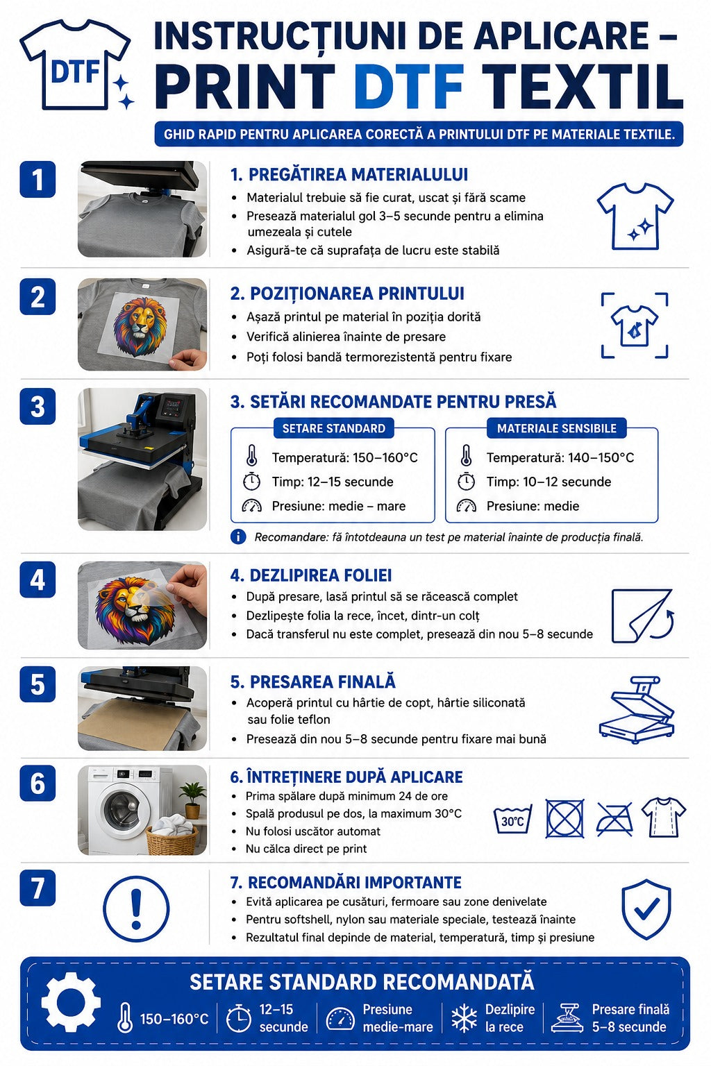 Print DTF Personalizat la Metru – Lățime 30 cm