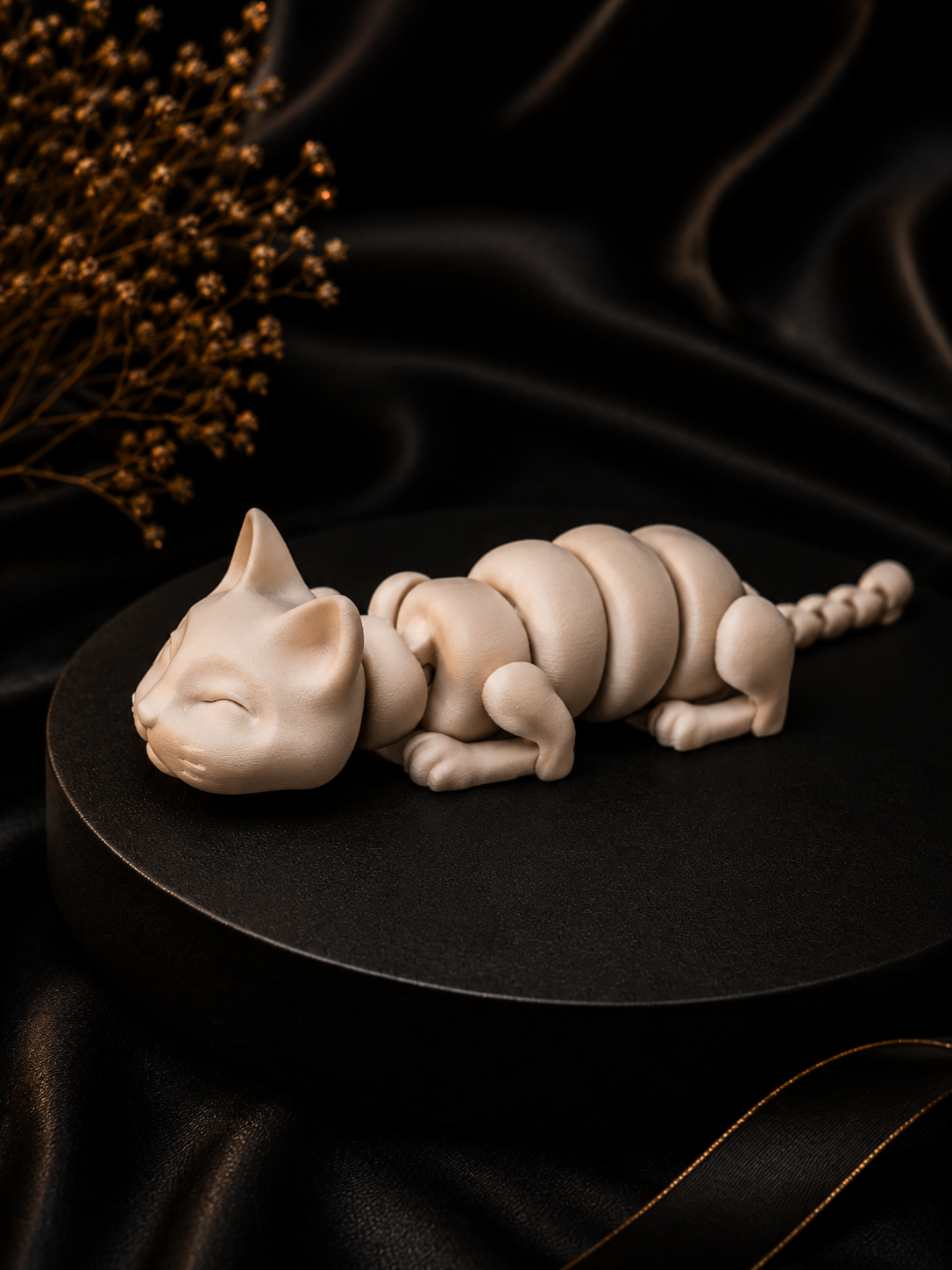Pisică 3D Articulată – Sleepy Cat
