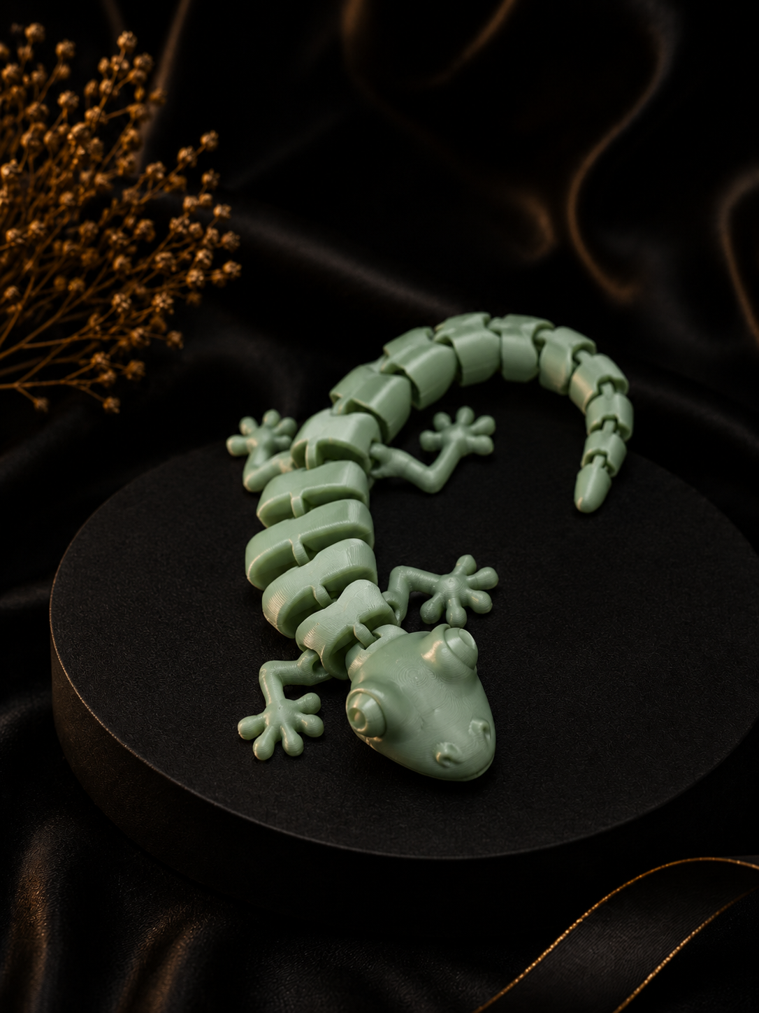 Gecko 3D Articulat – Minty Gecko